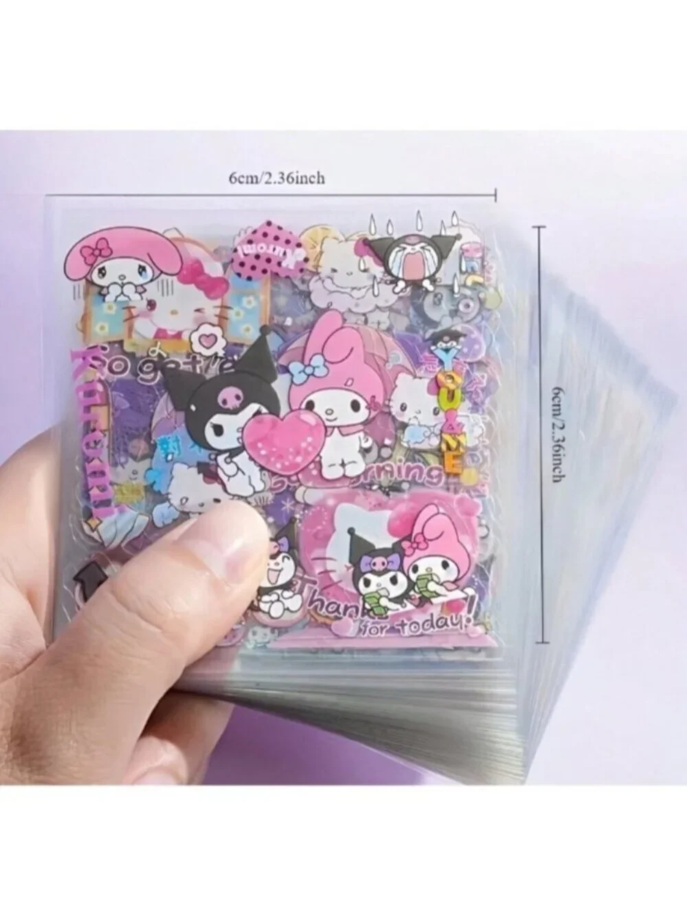 Hello Kitty & Friends Sticker Pack 100+ Cute Waterproof Stickers Scrapbook